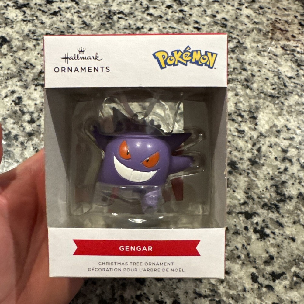 Hallmark Pokémon Gengar‎ Christmas Ornament Brand New In Box